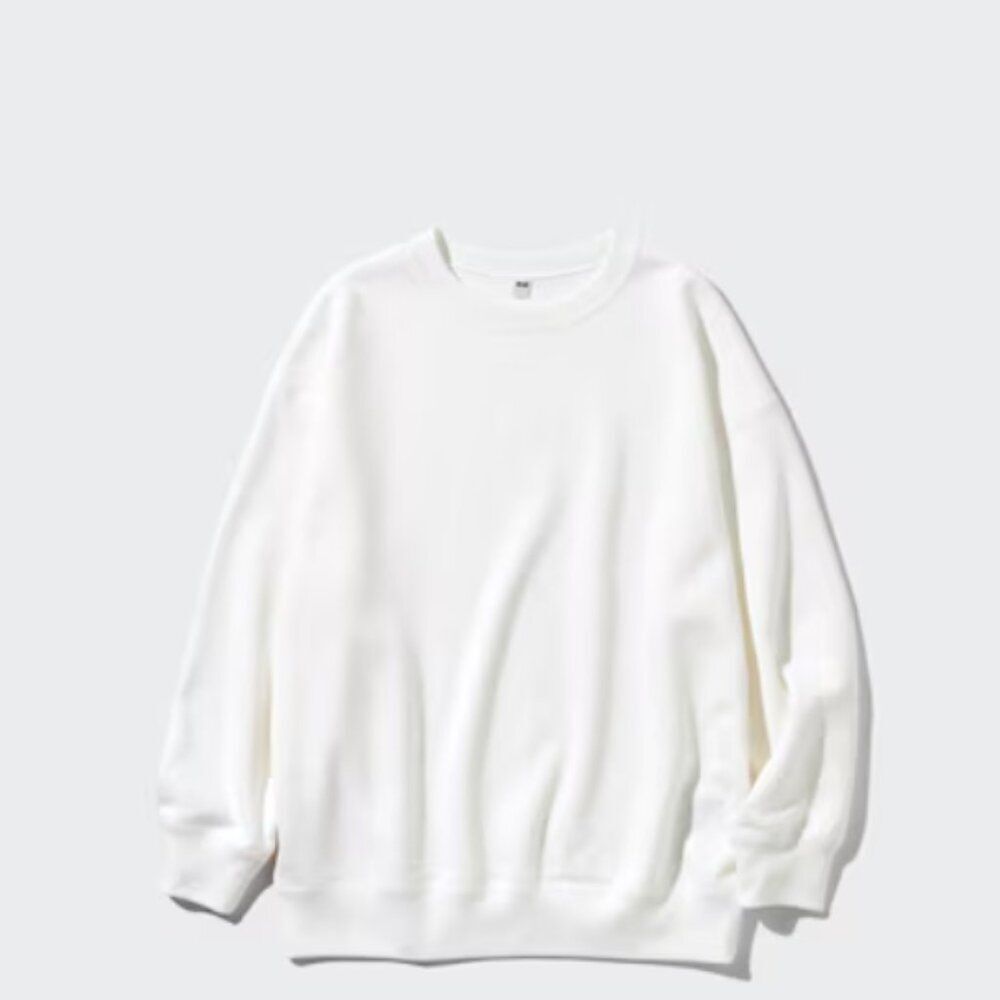 Uniqlo Crewneck Sweater Women M Long Sleeve Pullover Minimalist Basic Knit